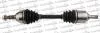 TRAKMOTIVE OPEL Полуось лів. L=587mm 33/22 зуб. ASTRA H (A04) 1.8 06-10 Trakmotive 30-0551 (фото 1)