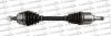 TRAKMOTIVE DB Полуось левая с ABS L=561,5mm 24/22 зуб A-Class W168 -04 Trakmotive 30-0460 (фото 1)