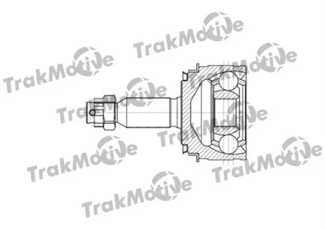 TRAKMOTIVE MITSUBISHI ШРУС внешний с ABS к-кт 30/36 зуб. Pajero III Trakmotive 40-0690