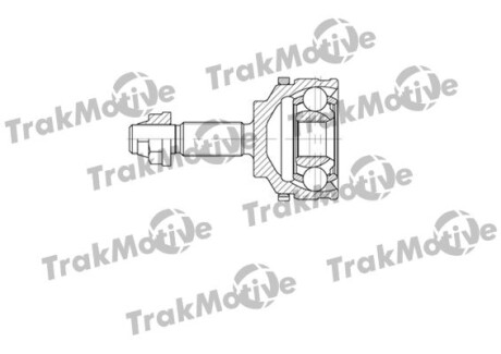RENAULT ШРКШ зовнішній к-кт 32/23 зуб. KANGOO 1.5 dCi 05- Trakmotive 40-0661