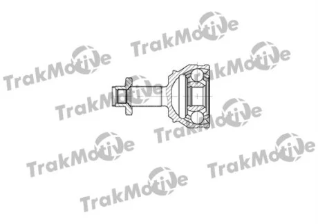 TRAKMOTIVE VW ШРКШ зовнішній к-кт 20/26 зуб.Audi A2,Lupo 1.2TDI 99- Trakmotive 40-0736