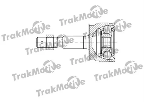 TRAKMOTIVE NISSAN ШРКШ к-кт зовнішній. 29/36 зуб. Navara 2.5dCi 05- Trakmotive 40-0696