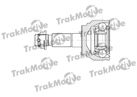 TRAKMOTIVE TOYOTA ШРКШ зовнішній к-кт 29/30 зуб. Hilux 2,5-3,0 01- Trakmotive 40-0705