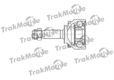 TRAKMOTIVE MITSUBISHI Шрус к-кт с ABS внешн. 25/33 зуб. Galant -04 Trakmotive 40-0688