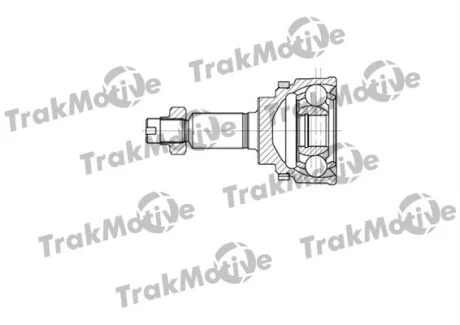 TRAKMOTIVE SUZUKI ШРКШ наруж. з ABS к-кт 25/29 зуб. SWIFT III 05- Trakmotive 40-0702