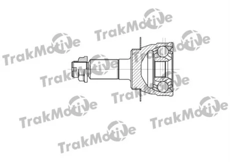 TRAKMOTIVE SUZUKI ШРКШ зовнішній к-кт 28/29 зуб. SX4 1,5-1,6 06- Trakmotive 40-0701
