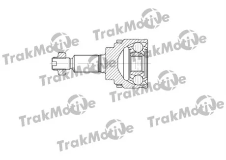 TRAKMOTIVE SUZUKI ШРУс наружный с ABS 25/29 зуб. к-кт Swift 05- Trakmotive 40-0605