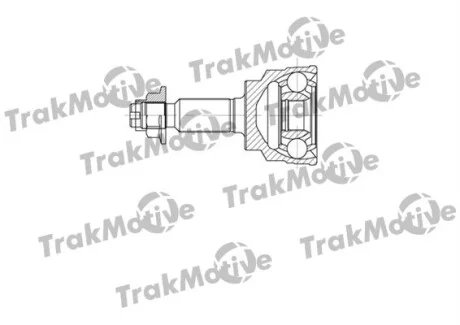 TRAKMOTIVE KIA ШРКШ зовнішній к-кт 24/21 зуб.Rio I 1.3 /1.6 00- Trakmotive 40-0615