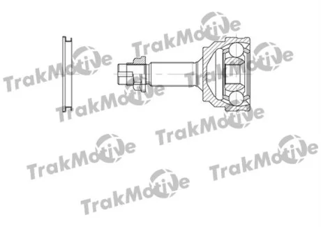 TRAKMOTIVE TOYOTA ШРКШ наруж. к-кт 24/26 зуб. YARIS 1.0 99-05 Trakmotive 40-0654