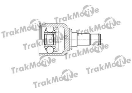 TRAKMOTIVE DB ШРКШ зовнішній к-кт 25/25 зуб. W169/245 04- Trakmotive 45-0095