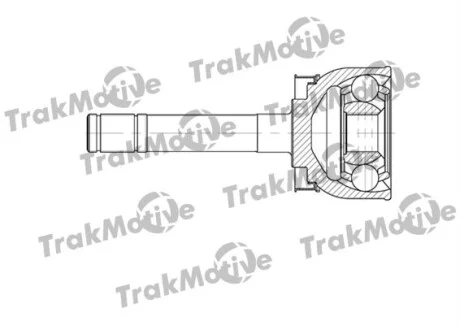 TRAKMOTIVE NISSAN Шрус наруж. к-кт 27/27 зуб. VANETTE -01 Trakmotive 40-0693