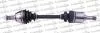 TRAKMOTIVE PEUGEOT піввісь лів. L=573mm 25/24 зуб.309 -93 Trakmotive 30-0600 (фото 1)