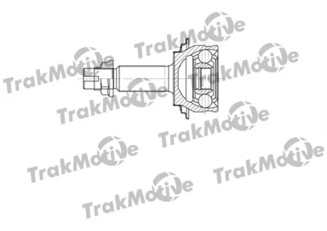 TOYOTA ШРКШ зовнішній к-кт Yaris 1,0-1,3 05- Trakmotive 40-0610
