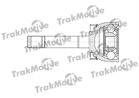 TRAKMOTIVE NISSAN Шрус внешний 28/25 зуб. PICK UP 98 Trakmotive 40-0695