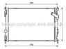 AVA NISSAN Радіатор охолодження двиг. QASHQAI / QASHQAI +2 I 1.6 dCi 11- AVA COOLING DNA2419 (фото 1)