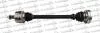 TRAKMOTIVE DB Полуось лів. L=658mm 25 зуб. 124 T-Model (S124) 200 TE 88-92 Trakmotive 30-0454 (фото 1)