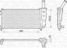 Радіатор FIAT PUNTO F.L.2003 1,2 8V/16V [] MAGNETI MARELLI 350213196000 (фото 1)