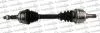 TRAKMOTIVE OPEL Полуось лів. ABS с 29 зуб. L=595mm L2=635mm 33/34 зуб. VECTRA B 1.7 TD 95-98, VECTRA B (J96) 2.0 DTI 97-02, VECTRA B (J96) 2.6 i 00-02 Trakmotive 30-0534 (фото 1)