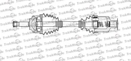 TRAKMOTIVE RENAULT Полуось прав. L=725mm 21/23 зуб. CLIO II 1.2 98-10, CLIO II 1.5 dCi 01-09, KANGOO 1.2 01-, KANGOO 1.9 dTi 00- Trakmotive 30-1114