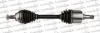 TRAKMOTIVE FORD піввісь лів L=578mm 36/26 зуб Focus -12, C-MAX 2.0 TDCi 07-10, VOLVO S40 II 2.0 D 04-10 Trakmotive 30-0434 (фото 1)