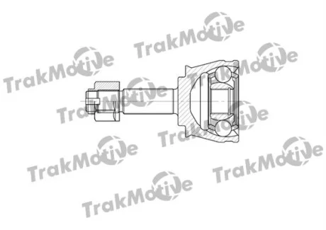TRAKMOTIVE FIAT ШРКШ зовнішній к-кт 22/22 зуб. ALBEA 1.4 96-09, STRADA 1.2 99-06 Trakmotive 40-0576