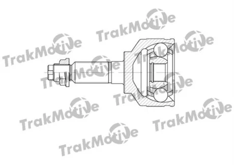 TRAKMOTIVE KIA ШРКШ зовнішній к-кт 28/26 зуб.Carnival 2.5/2.9CRDI 9 Trakmotive 40-0589