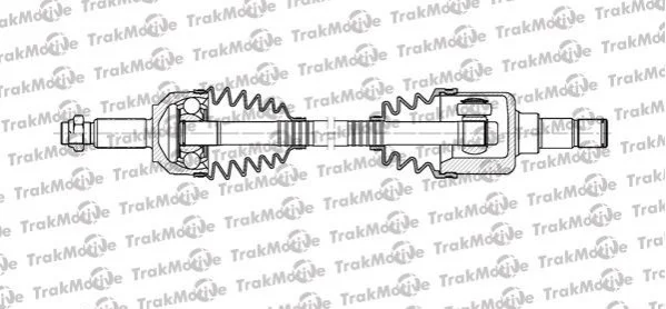 TRAKMOTIVE Полуось левая L=628, 27/26 зуб FORD MONDEO 00- Trakmotive 30-1103 (фото 1)