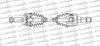 TRAKMOTIVE Полуось левая L=628, 27/26 зуб FORD MONDEO 00- Trakmotive 30-1103 (фото 1)