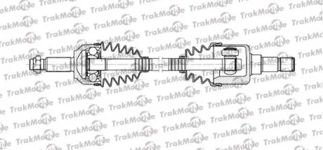 TRAKMOTIVE Полуось левая L=628, 27/26 зуб FORD MONDEO 00- Trakmotive 30-1103