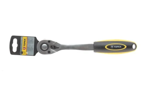 Ключ-тріскачка, вигнутий 1/2" 255 мм TOPEX Topex 38D542