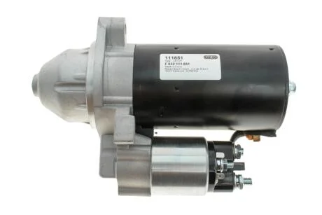 Стартер (12В, 2кВт, новий) MERCEDES C (CL203), C T-MODEL (S202), C T-MODEL (S203), C (W202), C (W203), CLK (C209), E (A124), E (C124), E T-MODEL (S124), E T-MODEL (S210) 2.0D-3.6 01.93- HC- CARGO F 032 111 851