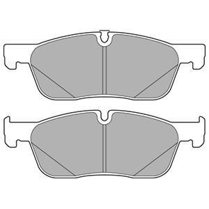 LAND ROVER К-т передн. гальм. колодок Discovery Sport 2,0-2,2 14-, Range Rover Evoque 2,0-2,2 11- Delphi LP3166