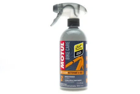 Очисник для рами та деталей велосипеда, не потребує змивання Dry Clean 500ml MOTUL 851004