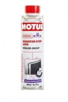 0.3л RADIATOR STOP LEAK Герметик систем. охолодження MOTUL 108126