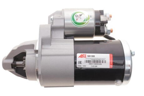 Стартер Mitsubishi Lancer 07-/Outlander 06- 1.8-2.4 (12V/1.4kw) (z=8) AS-PL AS PL S5188