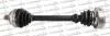 TRAKMOTIVE VW піввісь з ABS L=529mm 38 зуб T4 95-03 Trakmotive 30-0989 (фото 1)