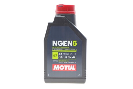 Олива для 4-х тактних двигунів синтетична естерова NGEN 5 10W40 4T 1L MOTUL 839101