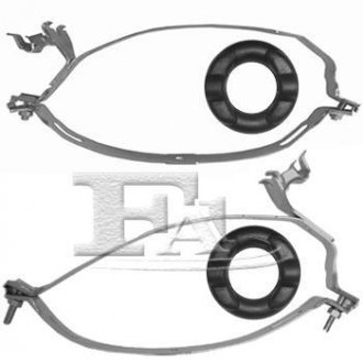 FISCHER BMW К-т кронштейнів глушника (хомути + серьги) Fischer Automotive One (FA1) 109-911