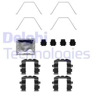 HYUNDAI Комплект по заміні гальм. колодок KIA, VOLVO Delphi LX0705