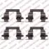 К-т. установки гальм. колод. NISSAN QASHQAI 07- Delphi LX0446 (фото 1)