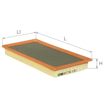 Фільтр повітряний ALPHA FILTER AF1736S