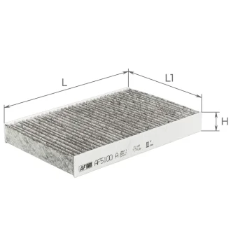 Фільтр салону ALPHA FILTER AF5100A