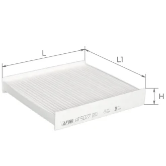 Фільтр салону ALPHA FILTER AF5077