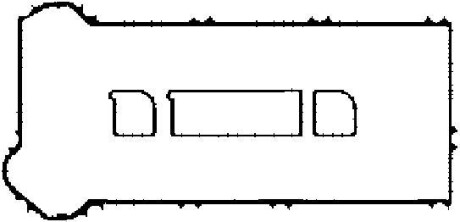 Прокладка клапанної кришки FORD MONDEO 1.8 16V (CGBA, CGBB, CHBA, C CORTECO 026580P