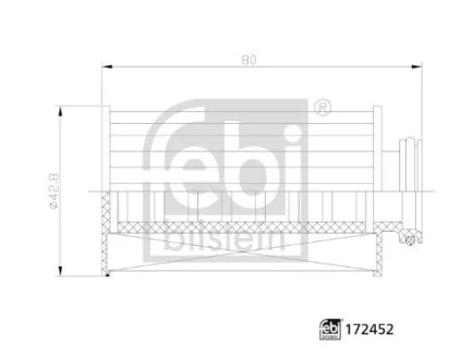 Фільтр Ad Blue FEBI FEBI BILSTEIN 172452