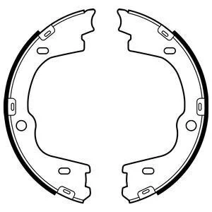 Гальмівні колодки, барабанні Delphi LS2086
