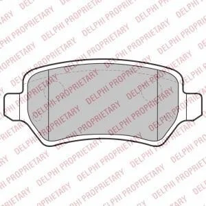 Гальмівні колодки, дискові Delphi LP2209