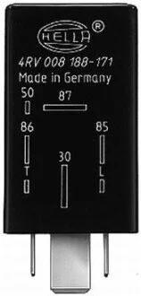 VW Реле свічок розжарювання GOLF, VENTO, T2 HELLA 4RV 008 188-181
