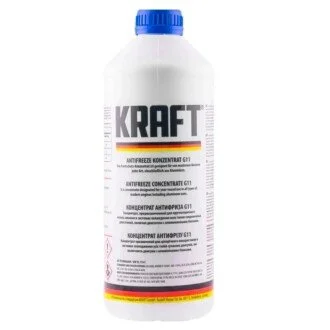 1,5л Концентрат антифризу G11 Blue (синій) KRAFT KF101