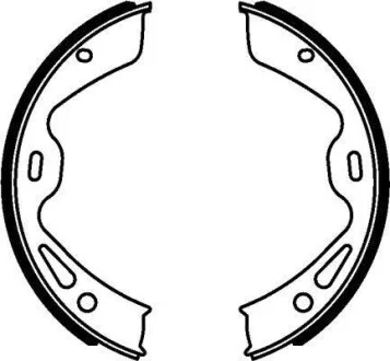 HELLA PORSCHE гальмо. колодки задн. CAYMAN 3.8 GT4 15-, PANAMERA 3.6 10-13 Hella pagid 8DA 355 050-961